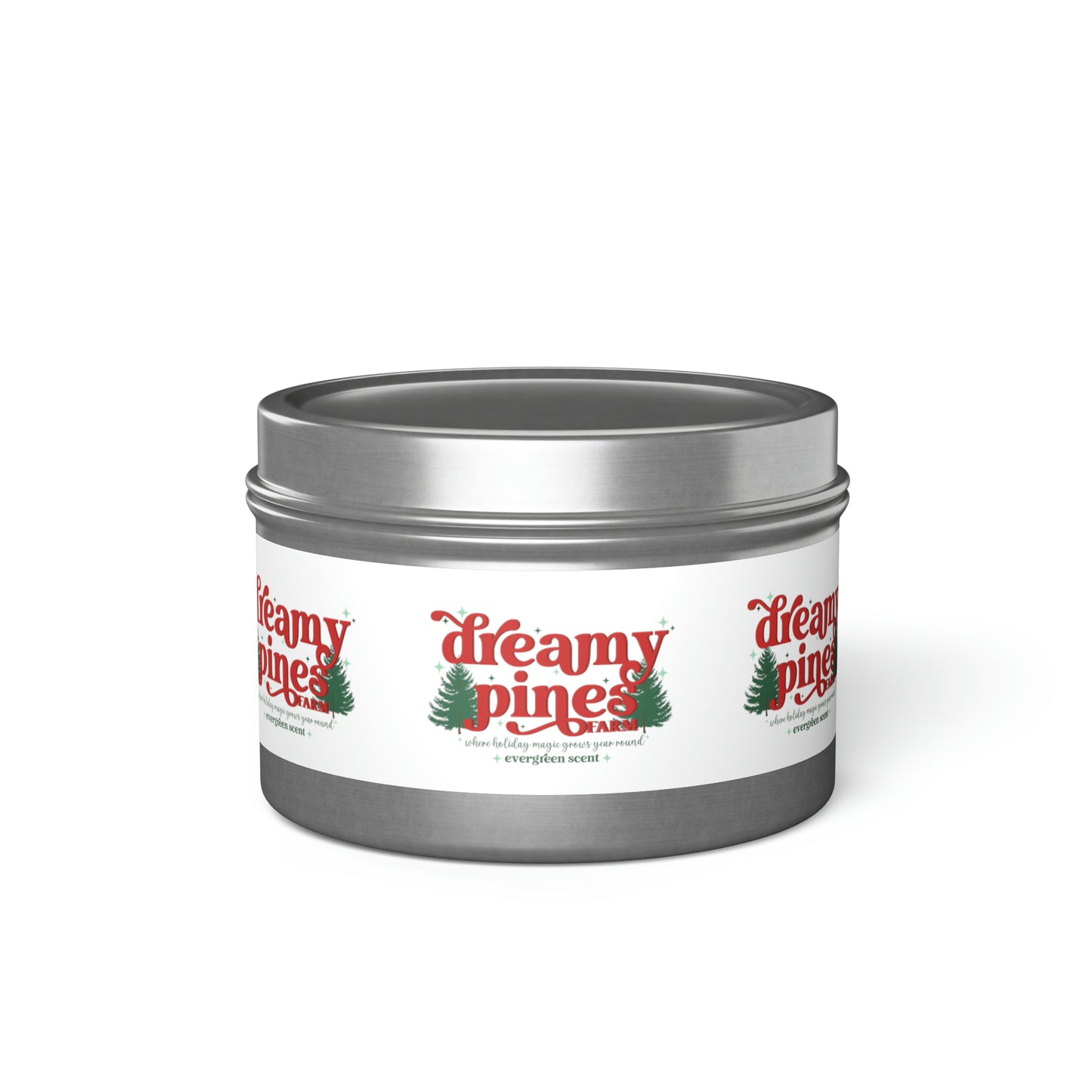 Sugar Cookie Christmas Tin Candles (4 & 8 oz)
