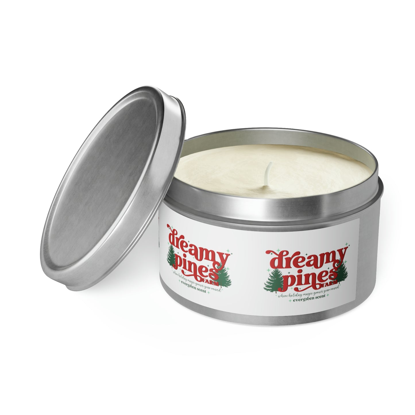 Sugar Cookie Christmas Tin Candles (4 & 8 oz)