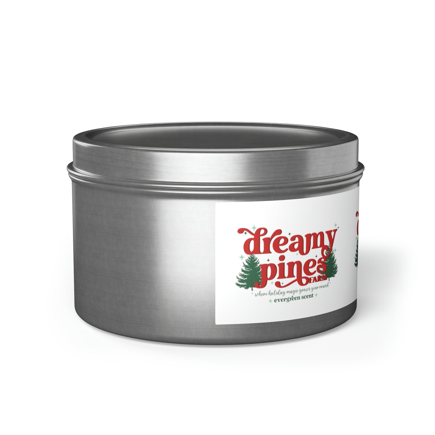 Sugar Cookie Christmas Tin Candles (4 & 8 oz)