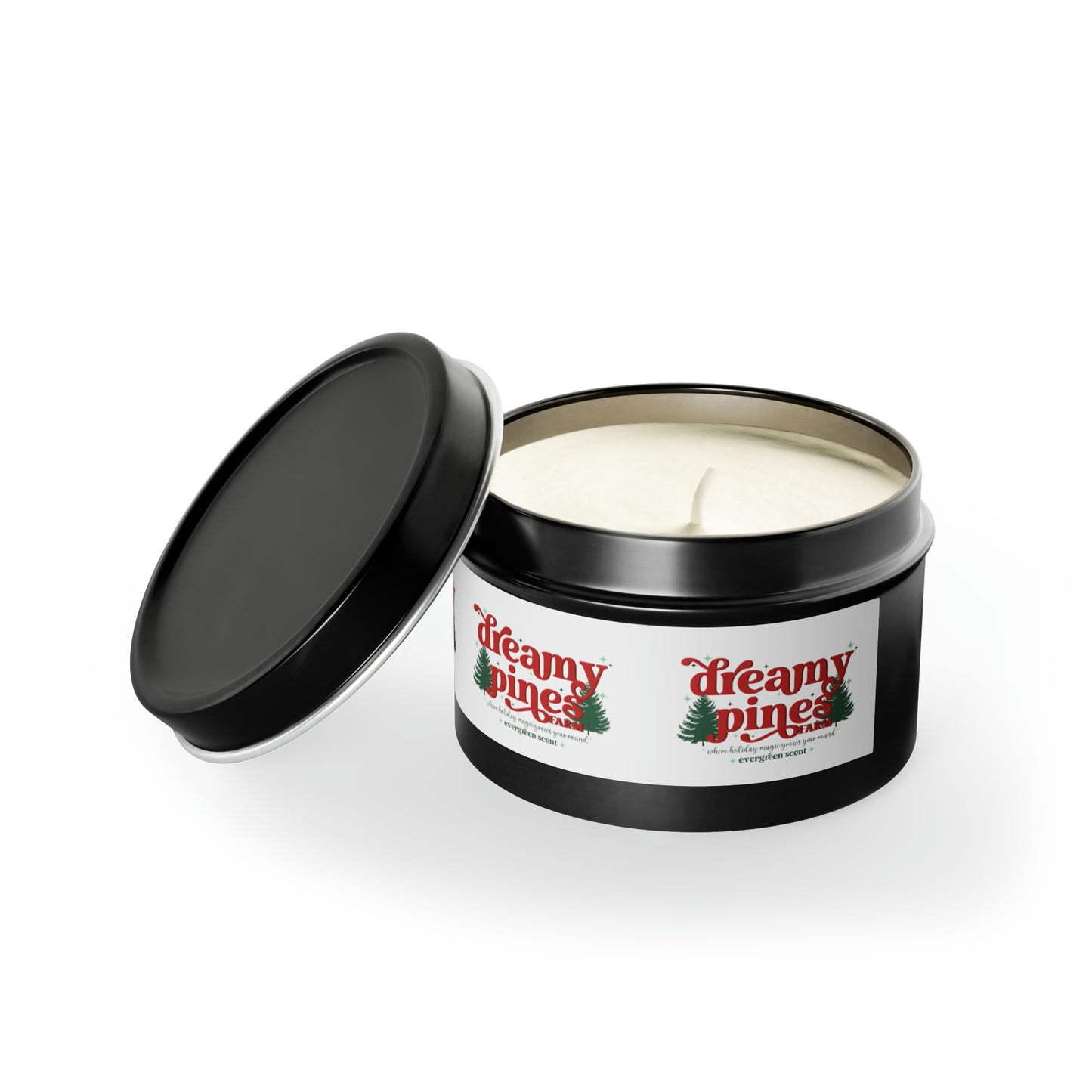 Sugar Cookie Christmas Tin Candles (4 & 8 oz)