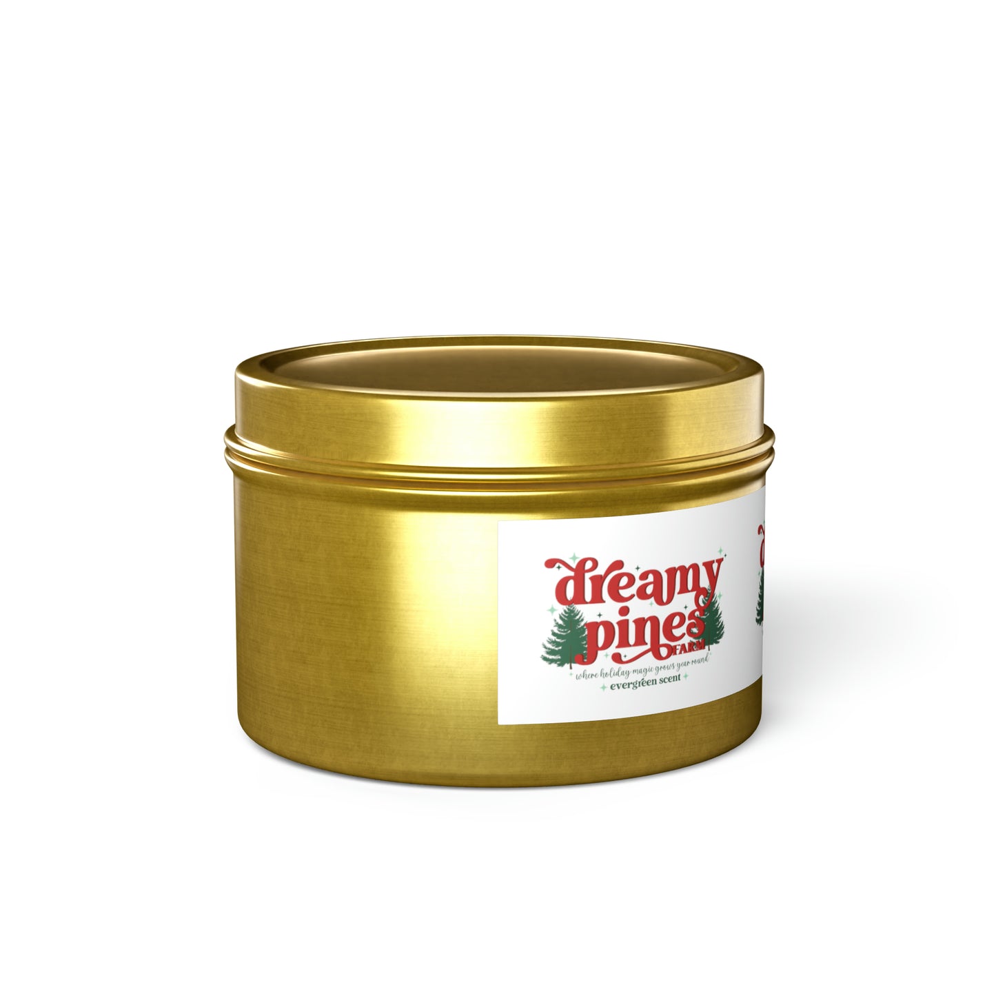 Sugar Cookie Christmas Tin Candles (4 & 8 oz)