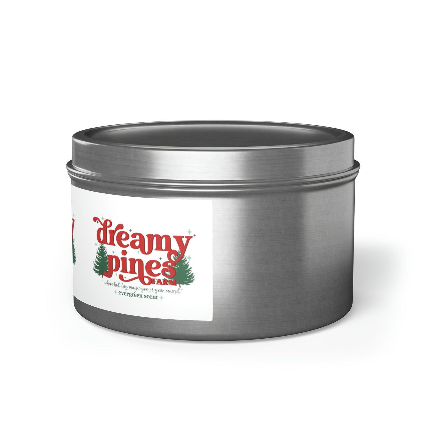 Sugar Cookie Christmas Tin Candles (4 & 8 oz)