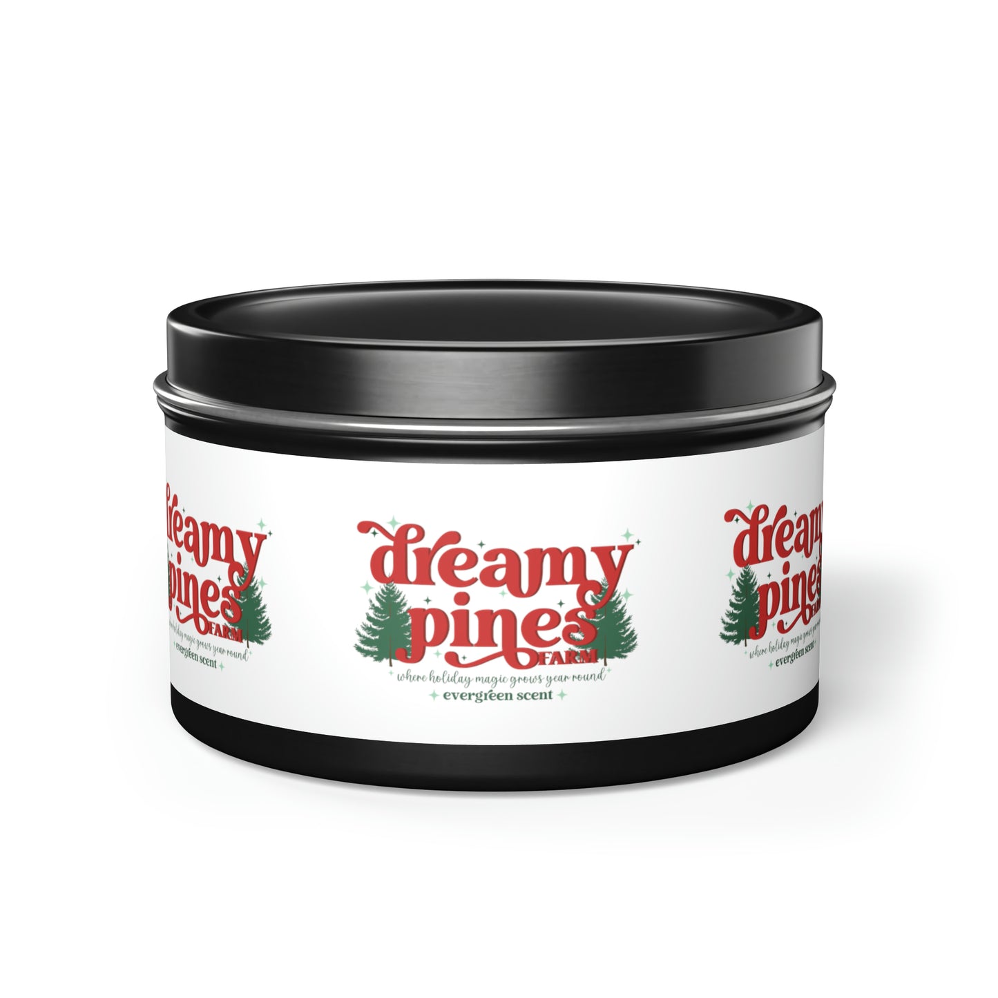 Sugar Cookie Christmas Tin Candles (4 & 8 oz)