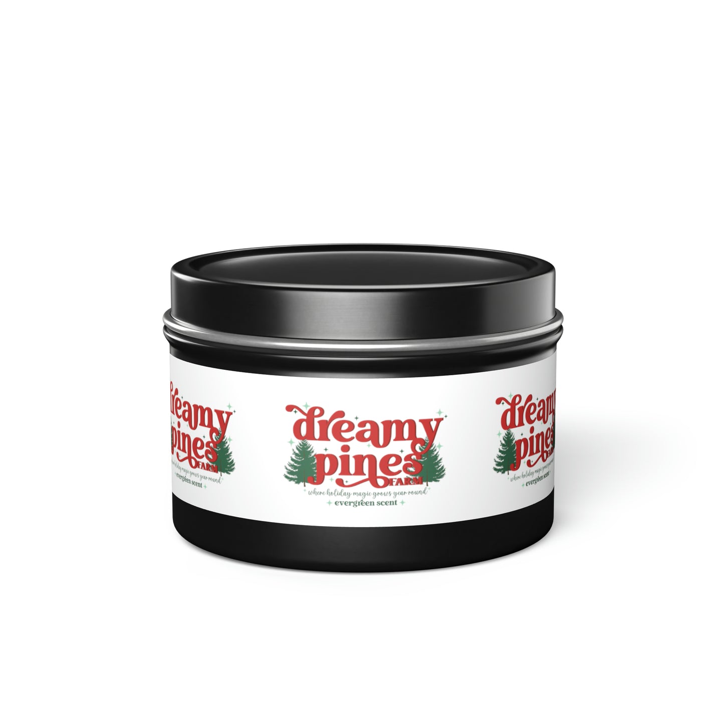 Sugar Cookie Christmas Tin Candles (4 & 8 oz)