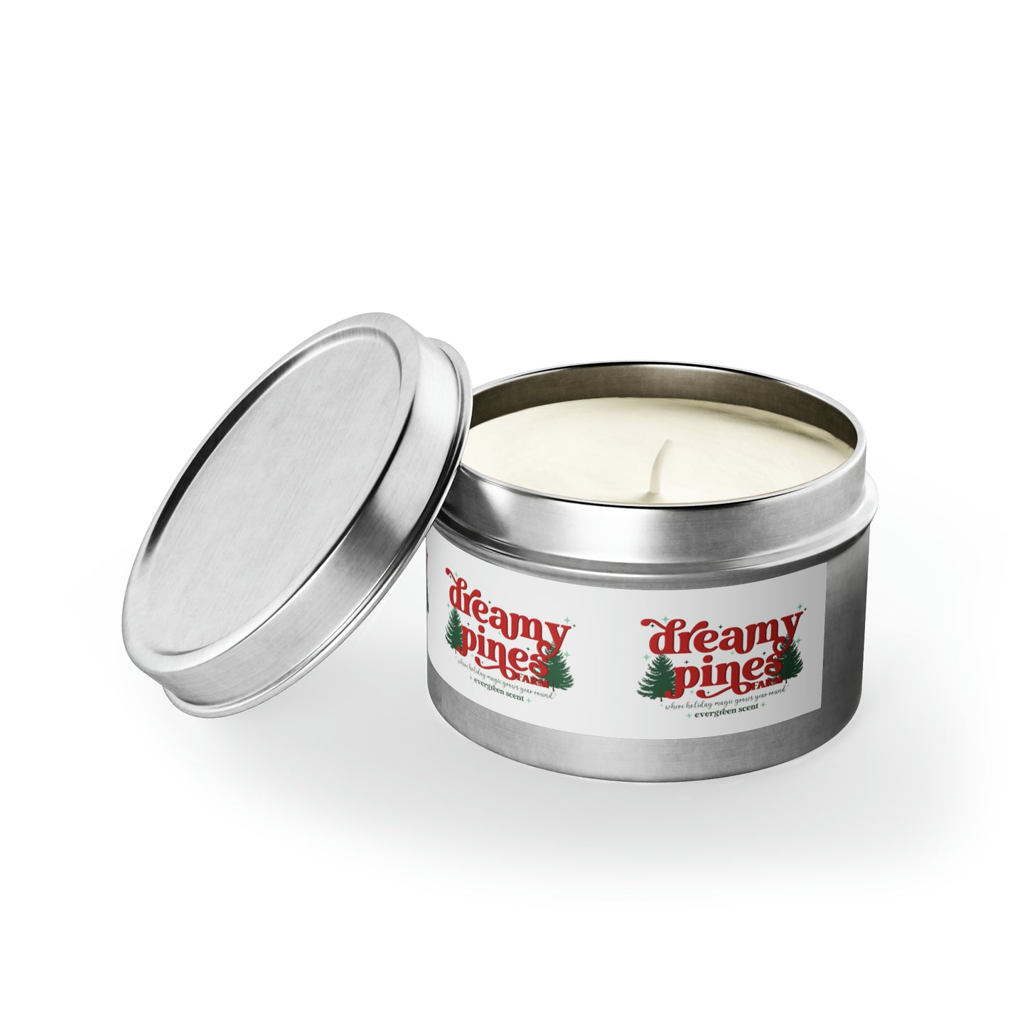 Sugar Cookie Christmas Tin Candles (4 & 8 oz)