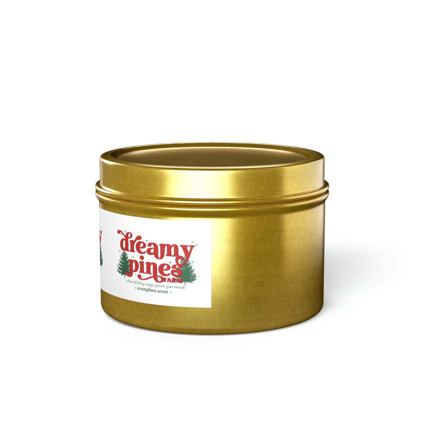 Sugar Cookie Christmas Tin Candles (4 & 8 oz)