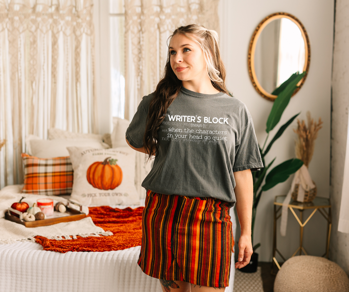 Writer's Block Defintion Tee