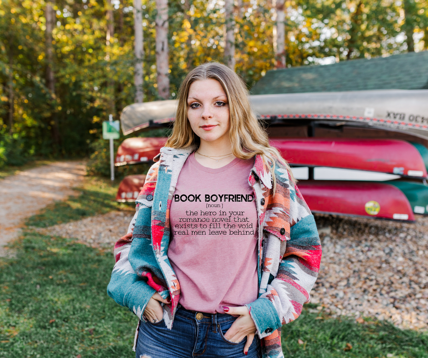 Book Boyfriend Definition Tee