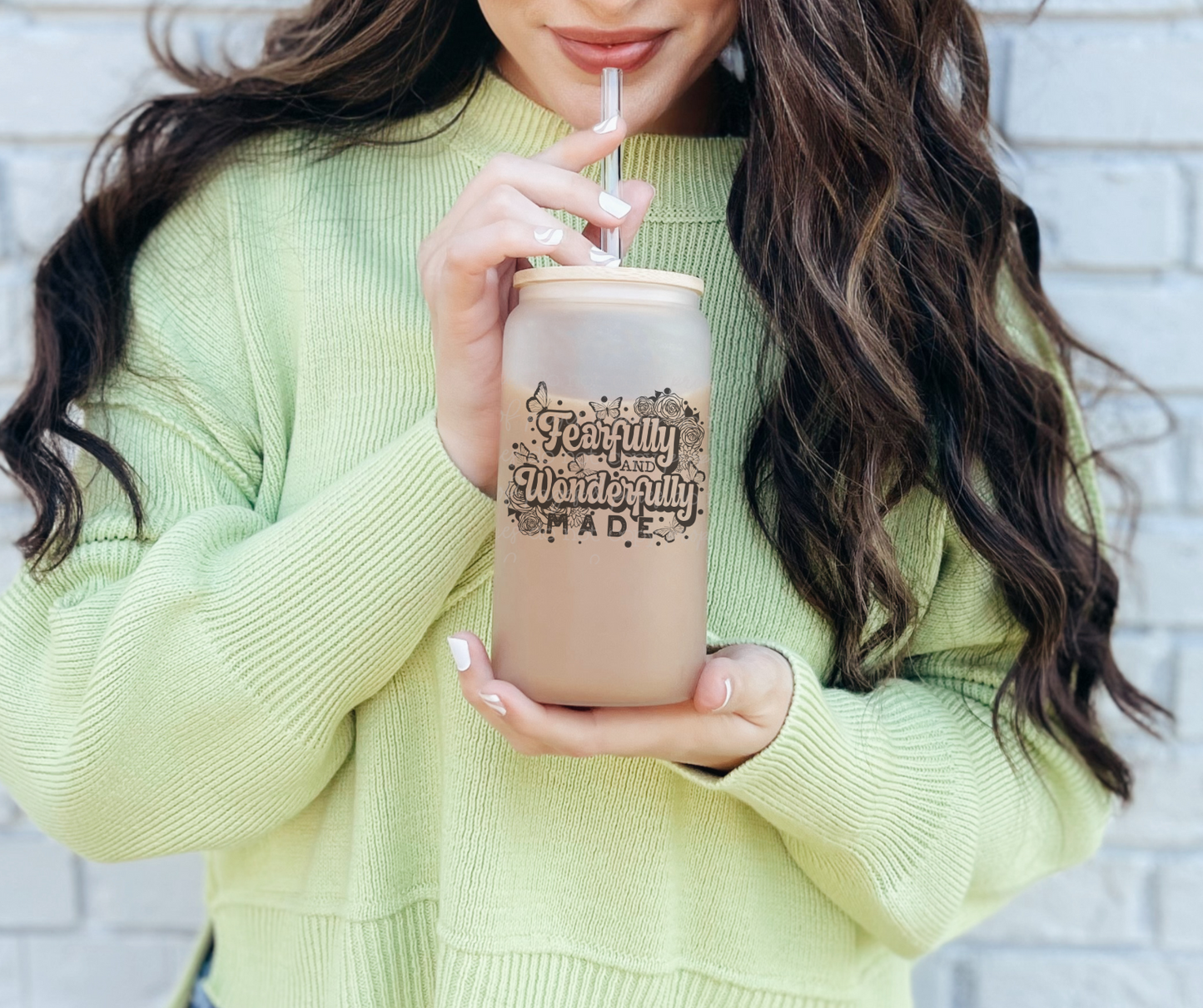 Fearfully and Wonderfully Made (glass can)