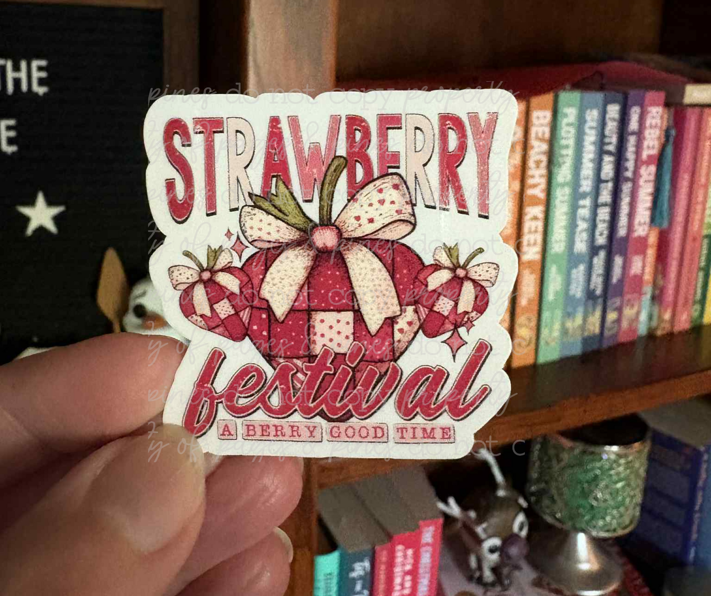 Strawberry Festival (sticker)