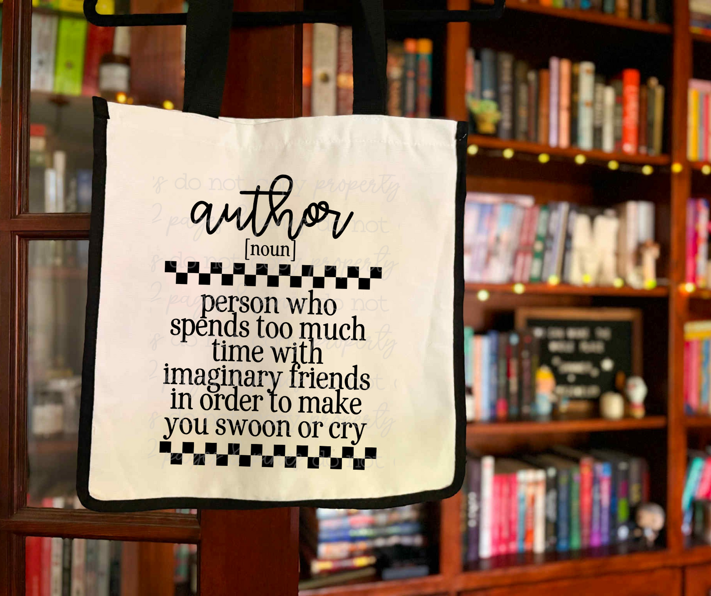 Author Definition Tote Bag