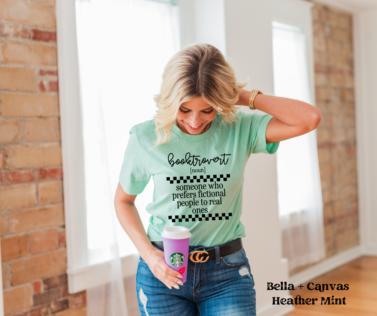 Booktrovert Definition (Bella + Canvas)