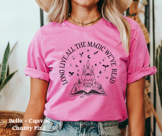 Long Live the Magic We Read (Bella + Canvas)