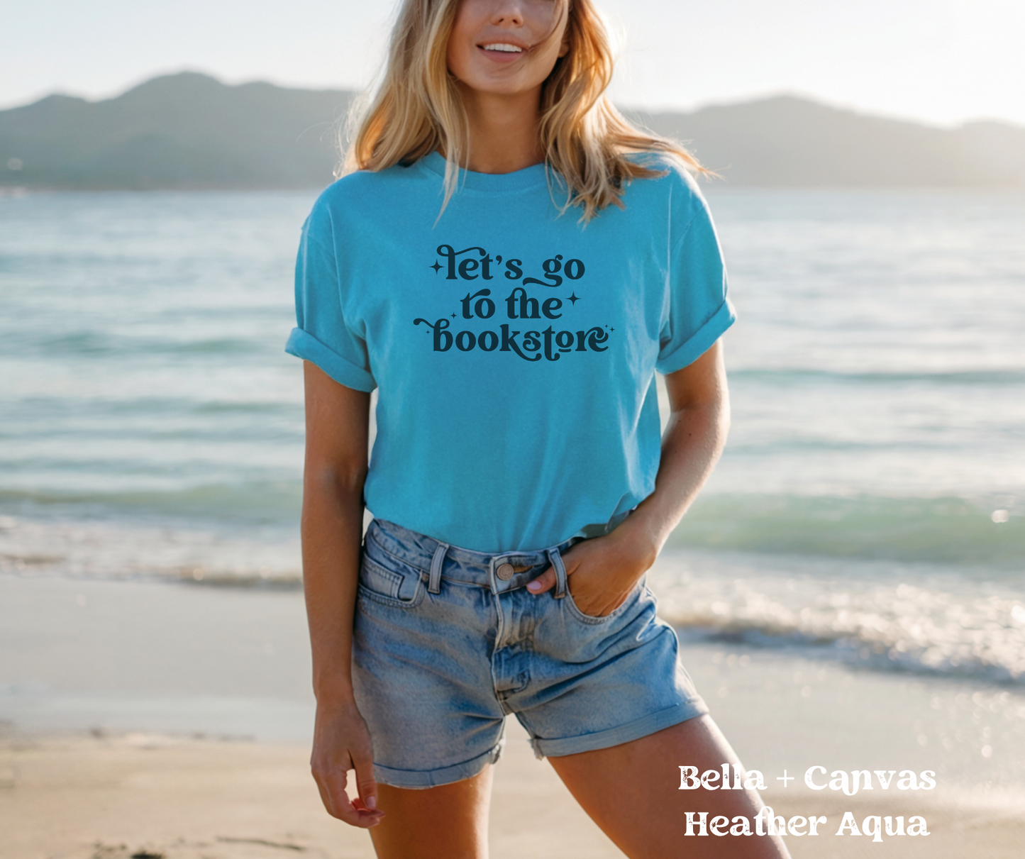 Let's Go to the Bookstore (Bella + Canvas)