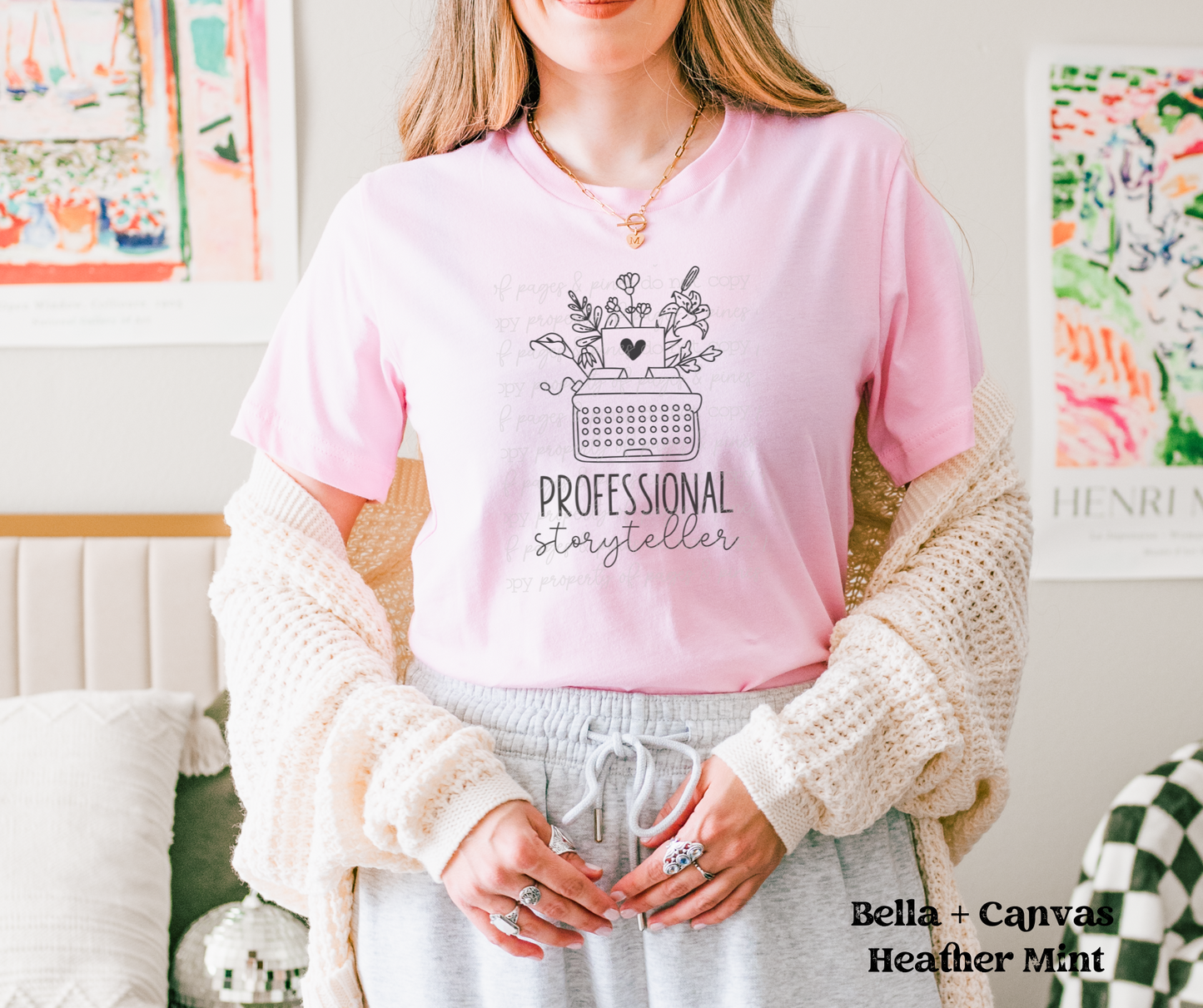 Professional Storyteller (Bella + Canvas)