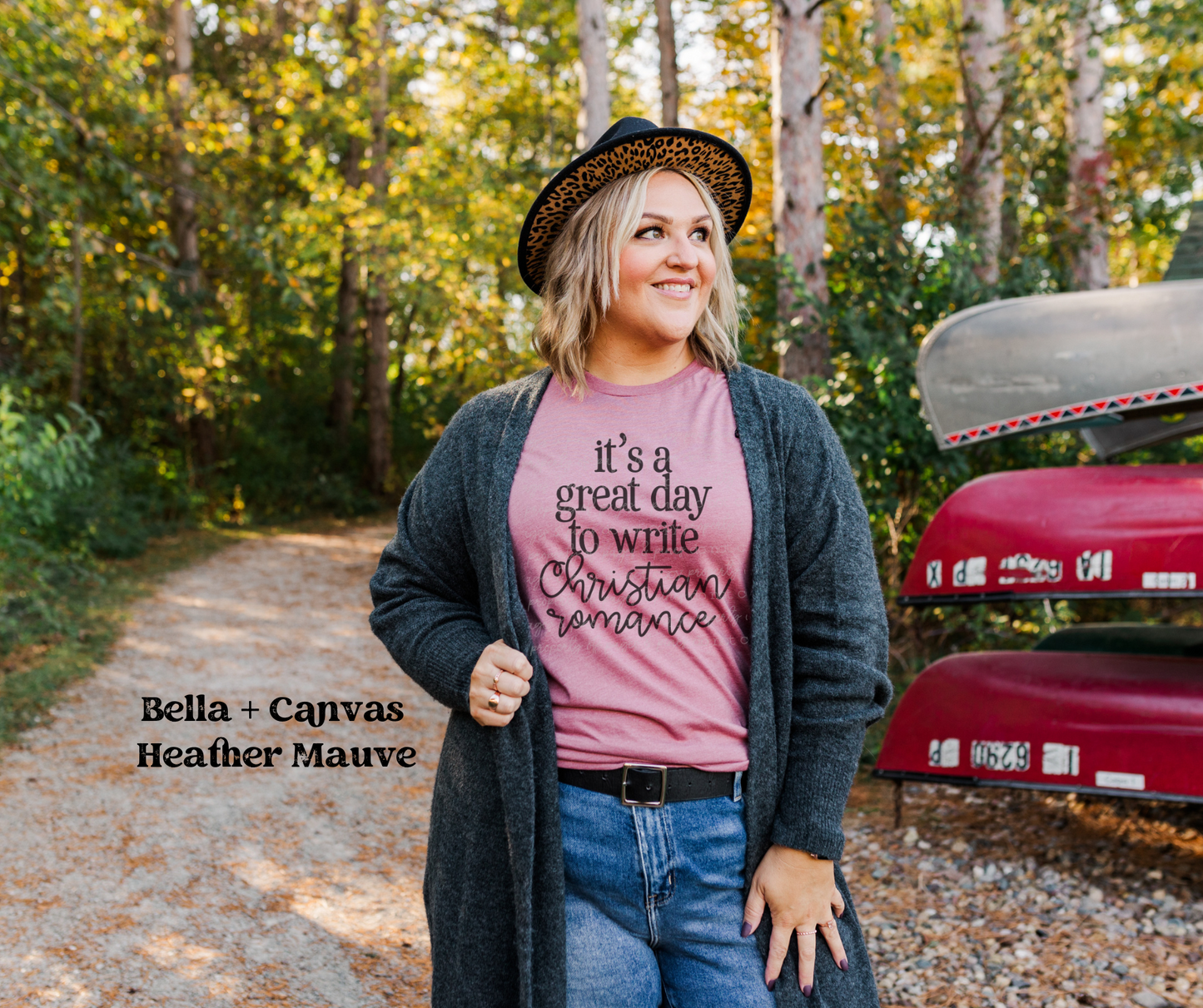 It's a Great Day to Write Christian Romance (Bella + Canvas)