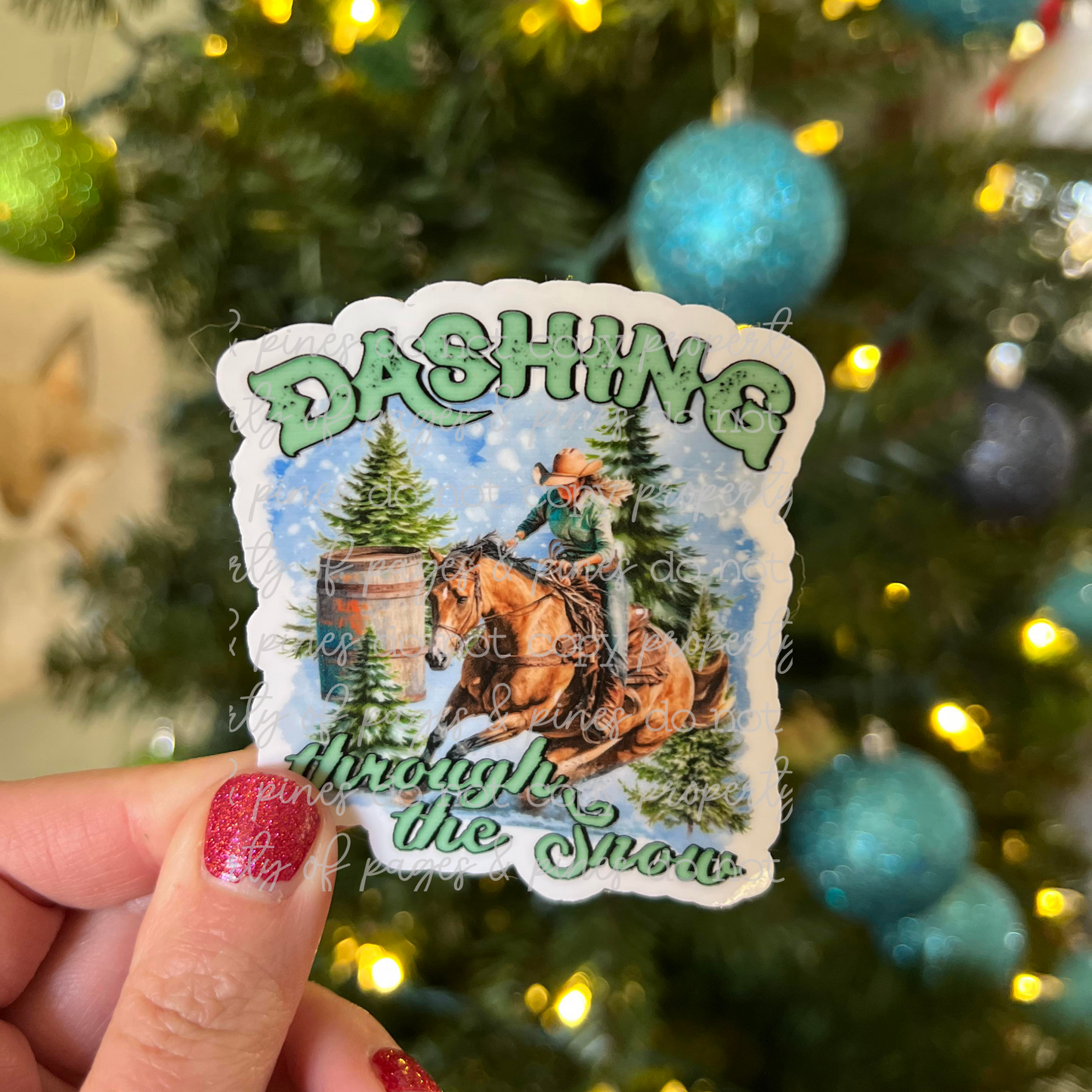 Dashing Through the Snow