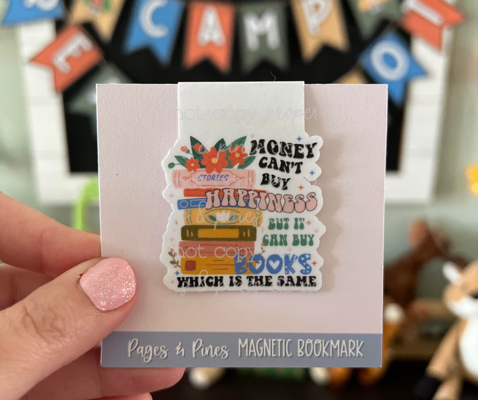 Money Can't Buy Happiness But It Can Buy Books