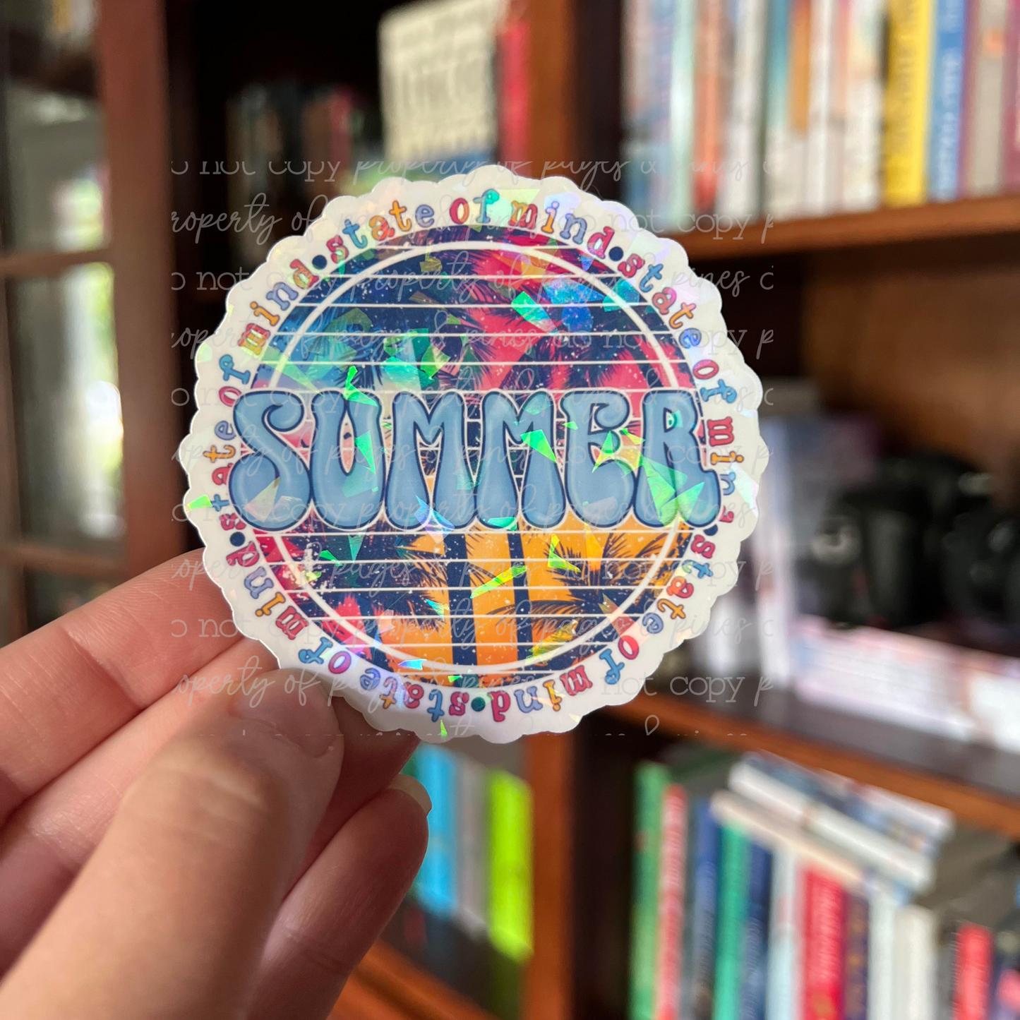 Summer is a State of Mind (sticker)