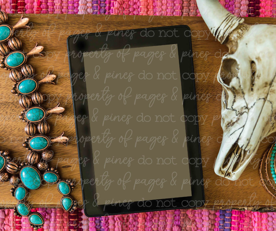 Western Kindle Mockup