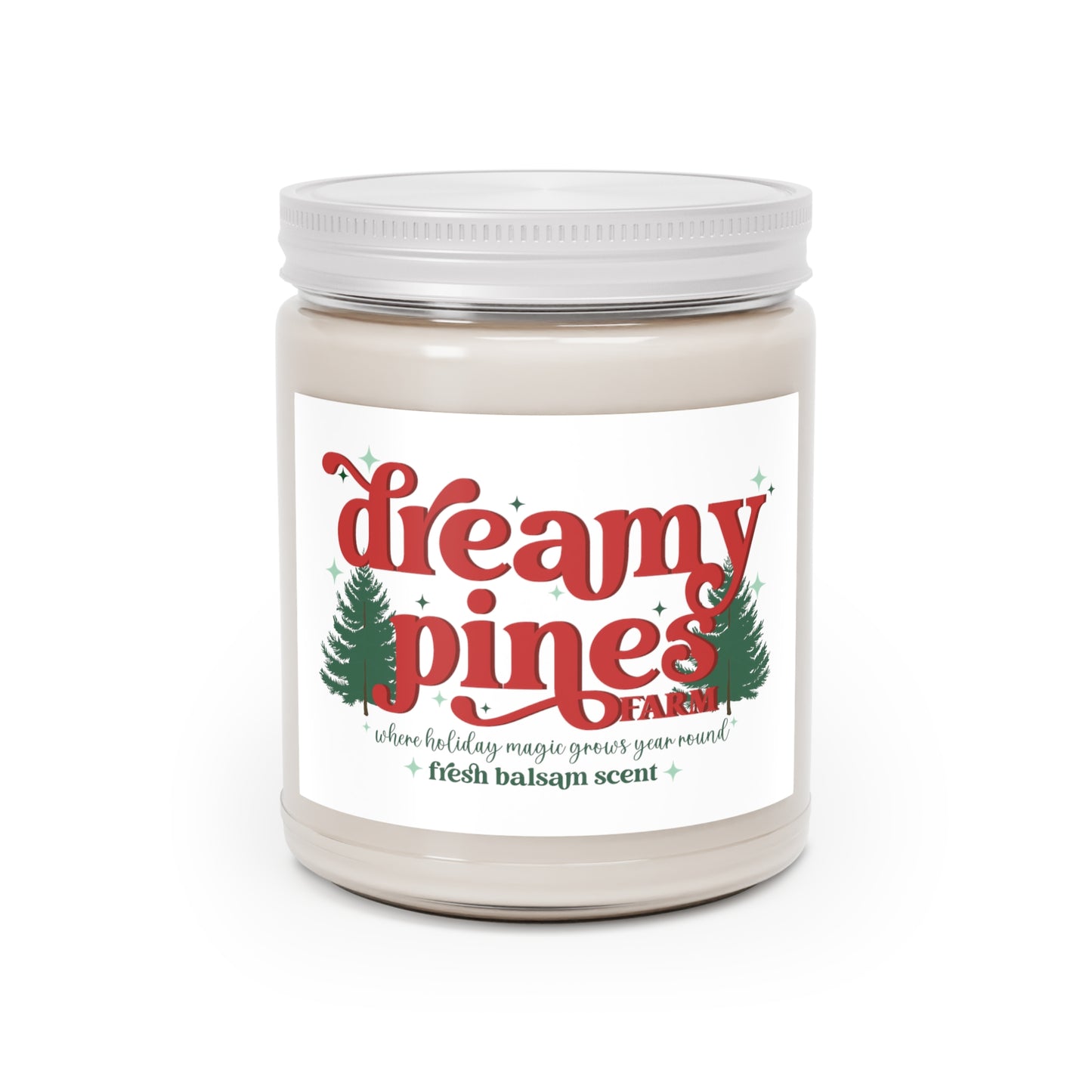 Dreamy Pines Farm, 9oz candle