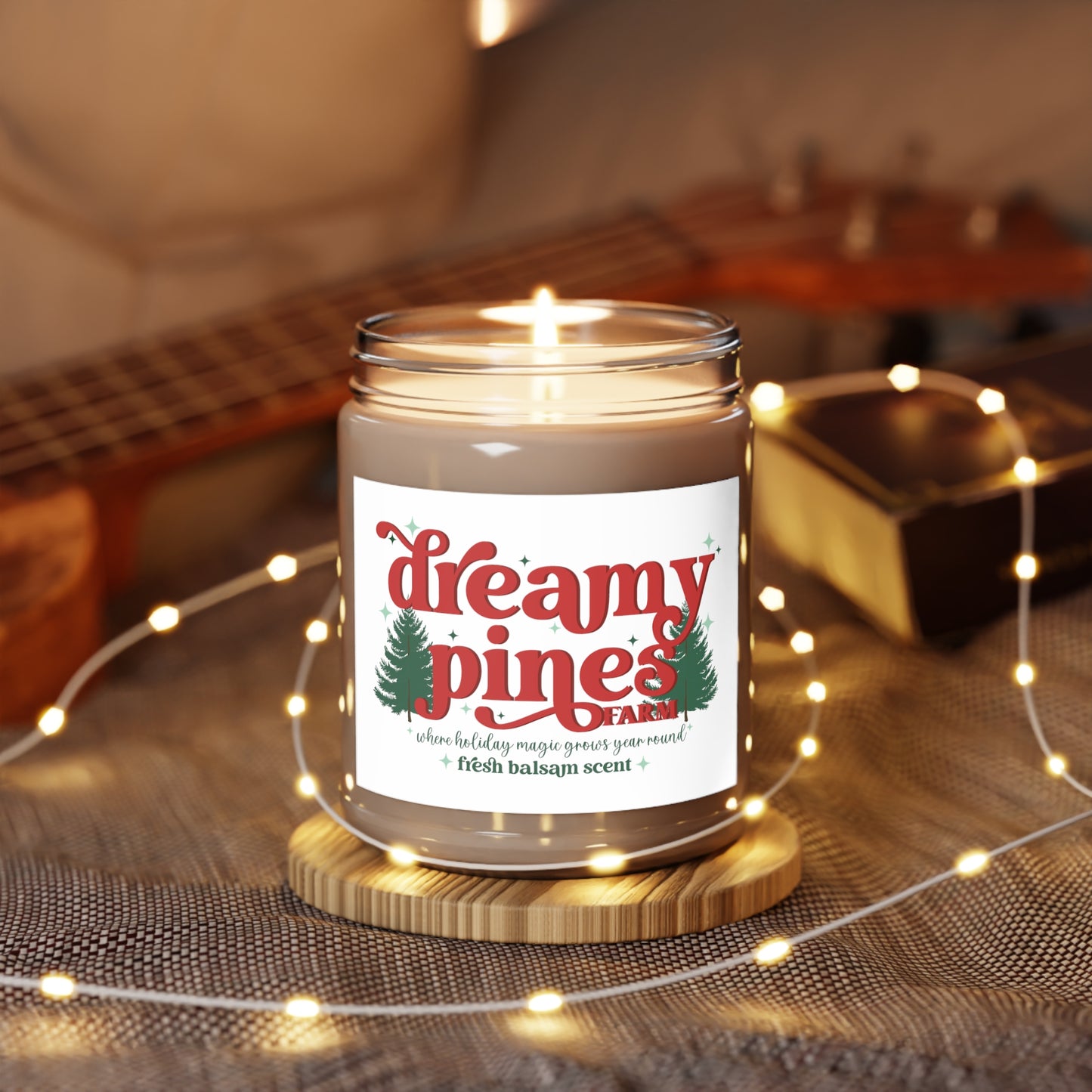 Dreamy Pines Farm, 9oz candle