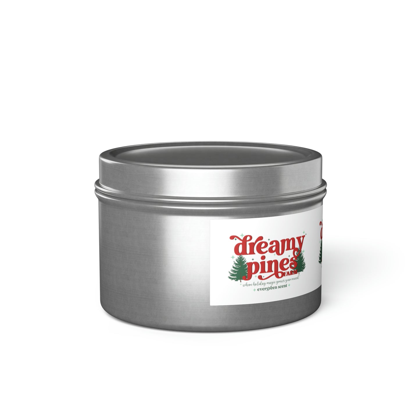 Sugar Cookie Christmas Tin Candles (4 & 8 oz)