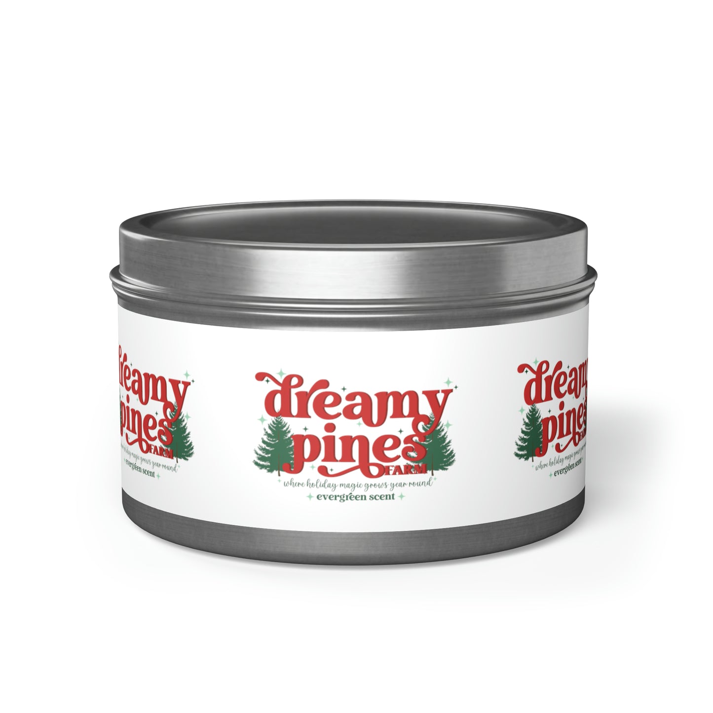 Sugar Cookie Christmas Tin Candles (4 & 8 oz)