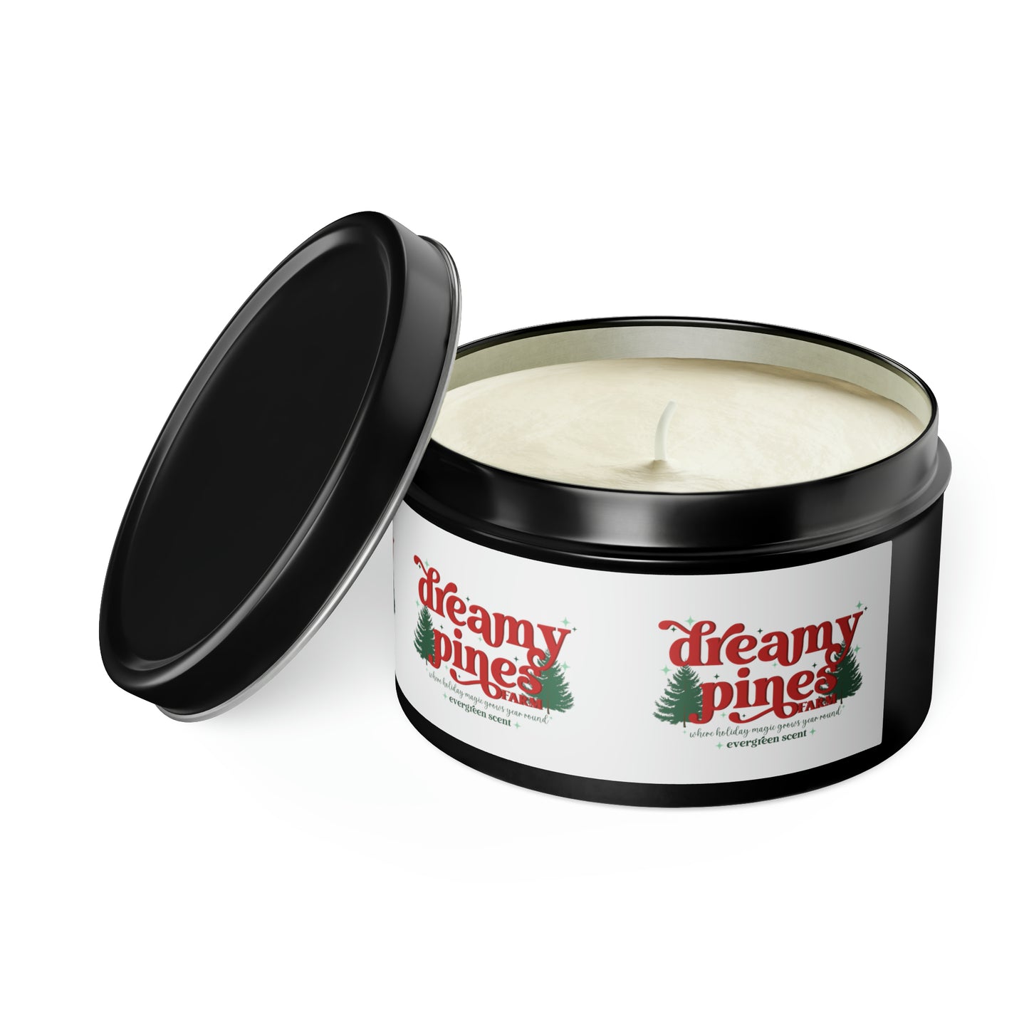 Sugar Cookie Christmas Tin Candles (4 & 8 oz)
