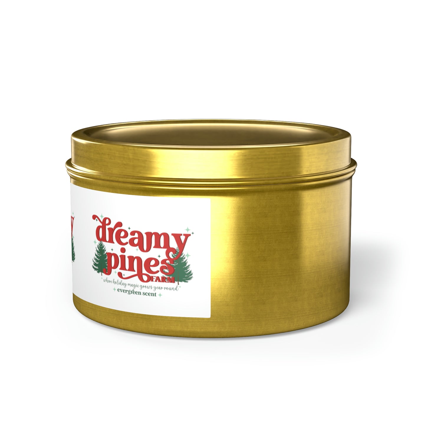 Sugar Cookie Christmas Tin Candles (4 & 8 oz)