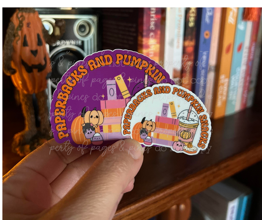 Paperbacks and Pumpkin Snacks