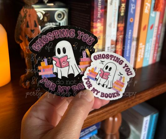 Ghosting You For My Books