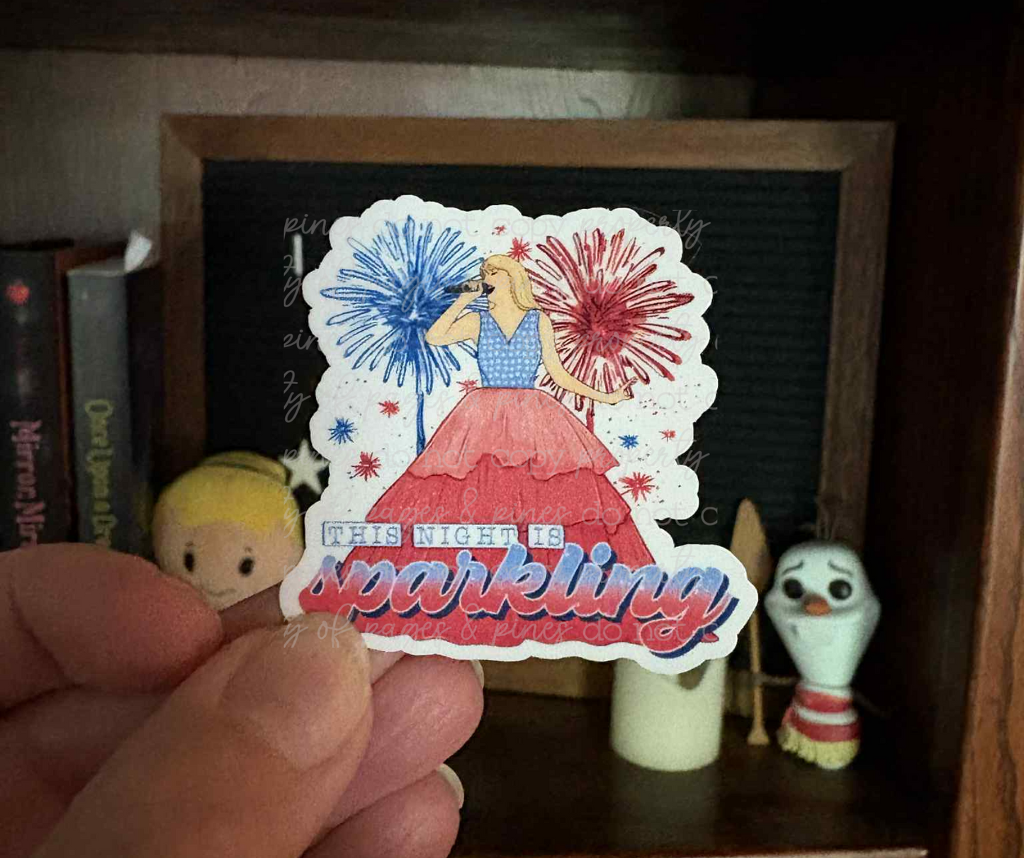 This Night is Sparkling (sticker)