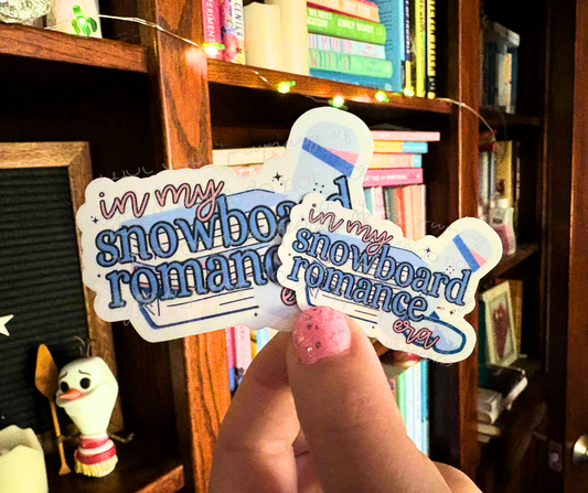 In My Snowboard Romance Era (sticker)