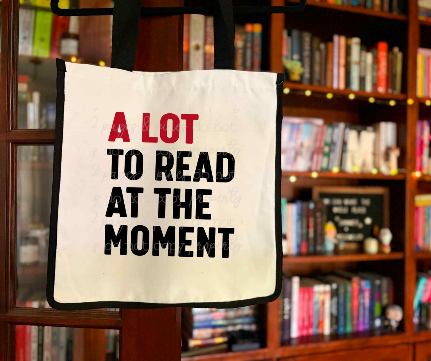 A Lot to Read at the Moment Tote Bag