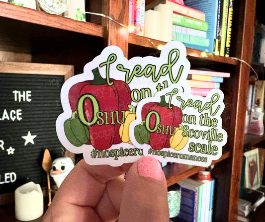 I Read 0 SHU on the Scoville Scale (sticker)