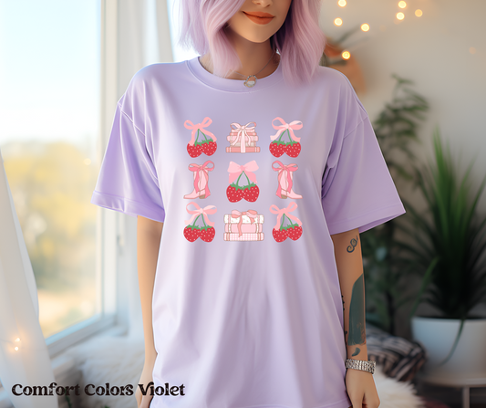 Strawberries & Books Coquette