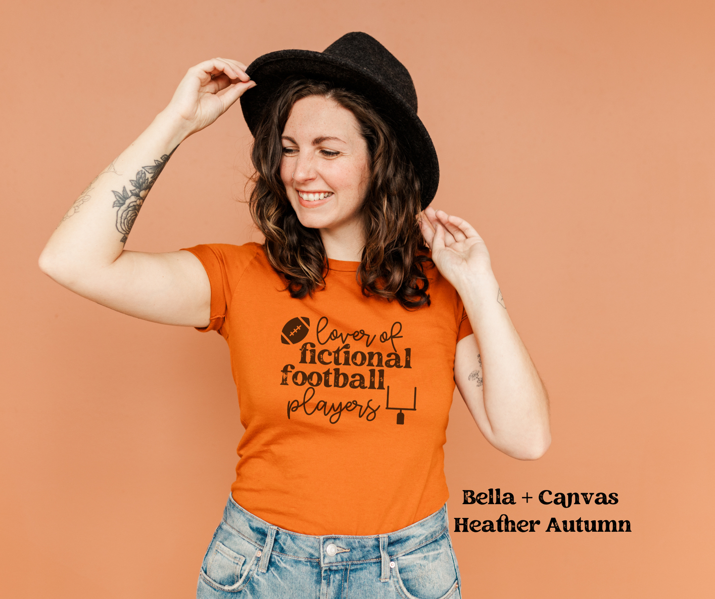 Lover of Fictional Football Players (Bella + Canvas)