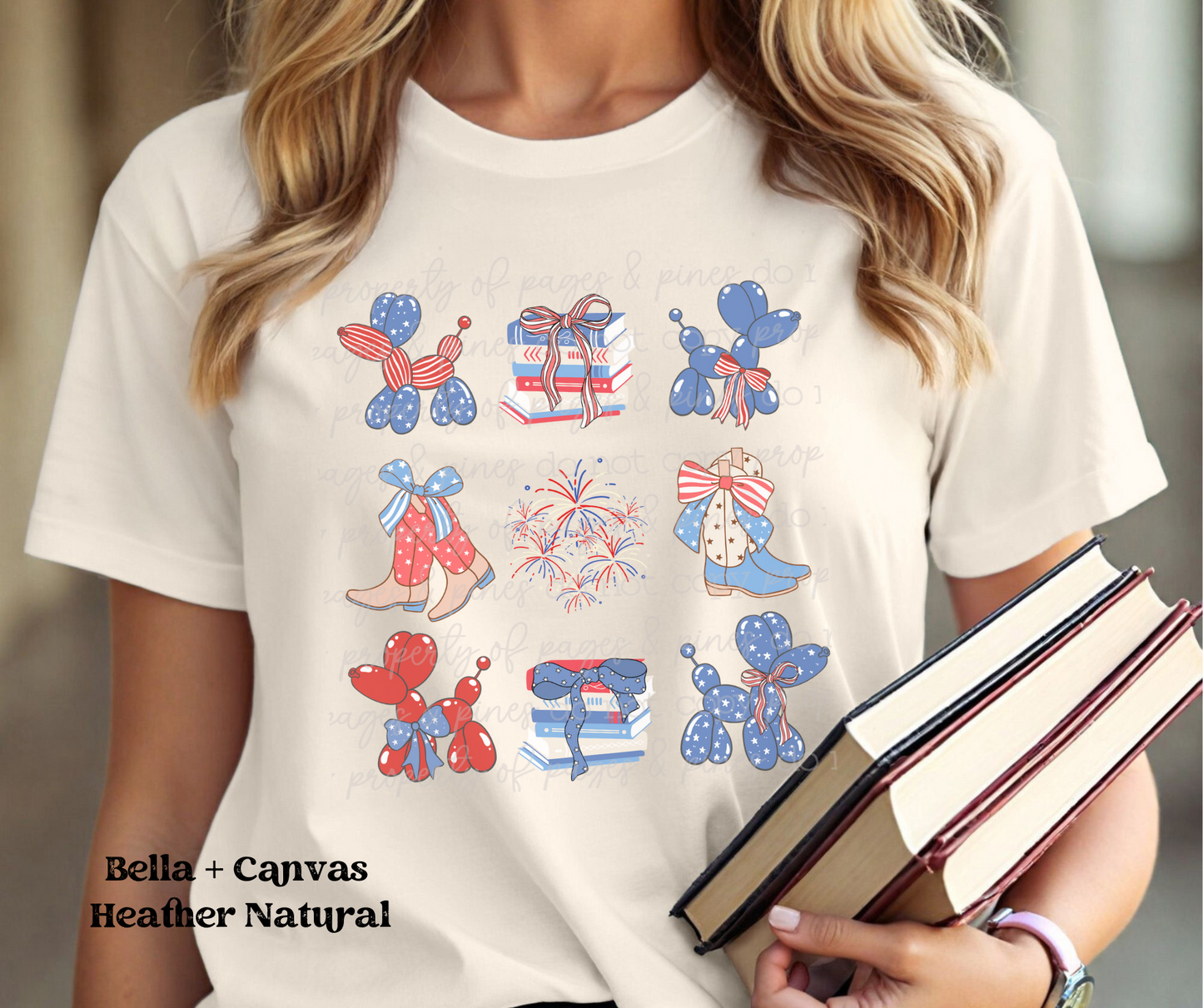 Fourth of July Bookish Coquette (Bella)