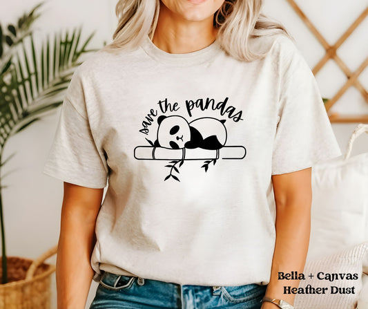 Save the Pandas (Bella + Canvas)