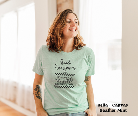 Book Hangover Definition (Bella + Canvas)