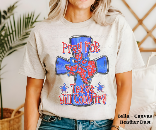 Pray for the Texas Hill Country (Bella + Canvas)