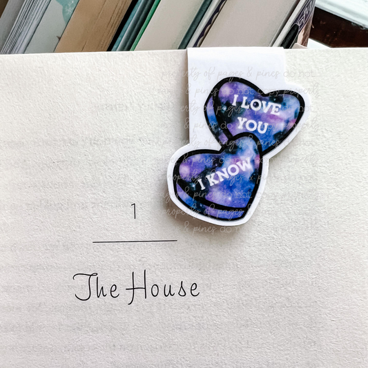 I Love You (bookmark)