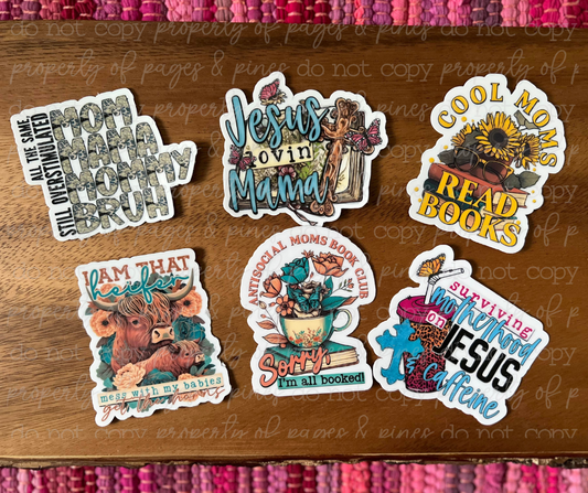 Motherhood Stickers (bolder colors)