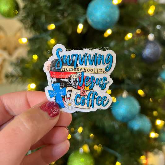 Surviving Homeschooling on Jesus and Coffee