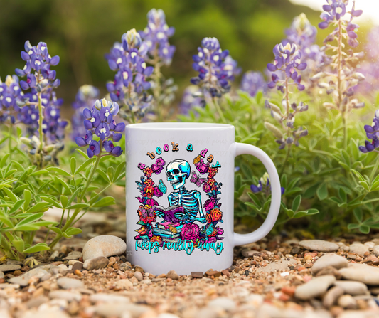 A Book a Day Keeps Reality Away (mug)