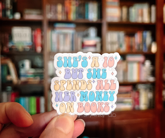 She's a '10' But She Spends All Her Money on Books