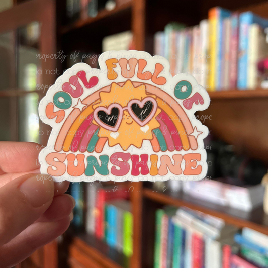 Soul Full of Sunshine (sticker)