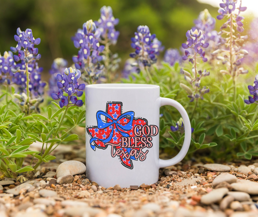 God Bless Texas (mug)