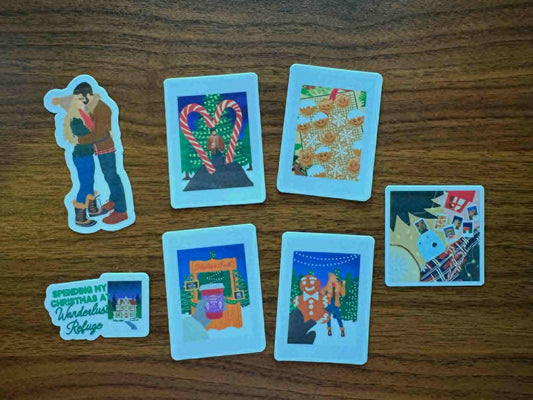 'Tis the Gingerbread Season Stickers